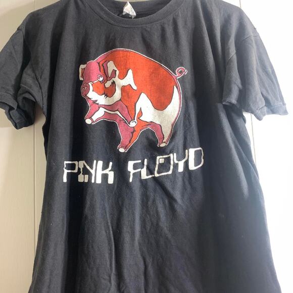1977 PINK FLOYD Animals Tour double sided single stitch graphic tee shirt L Pig - Picture 3 of 7